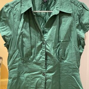 Banana Republic Green Blouse